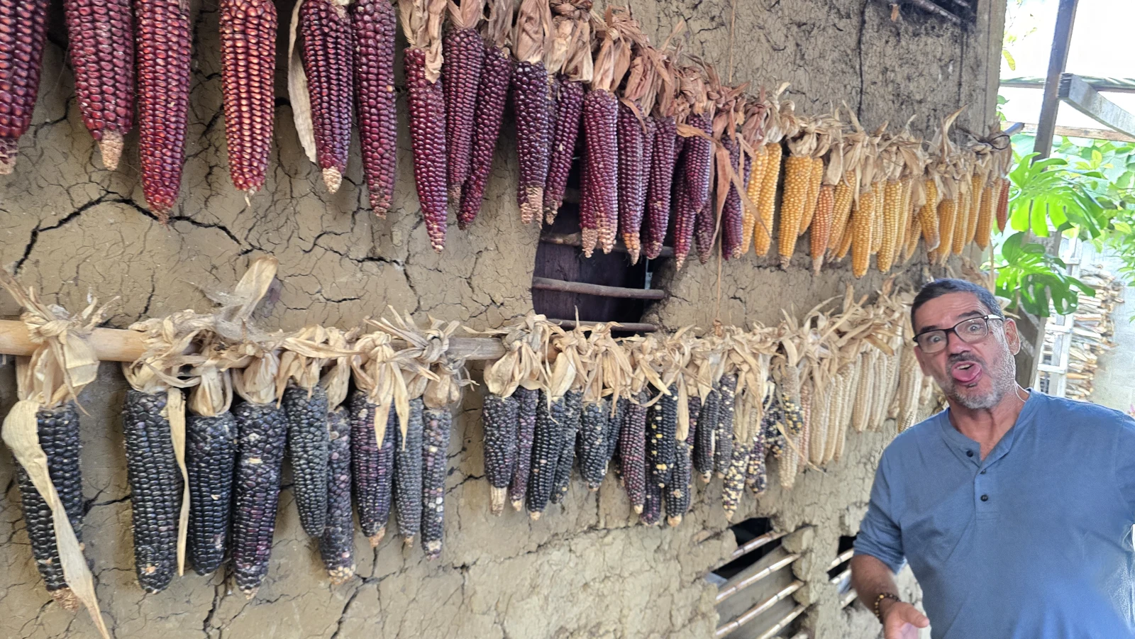 A Chango among the corn