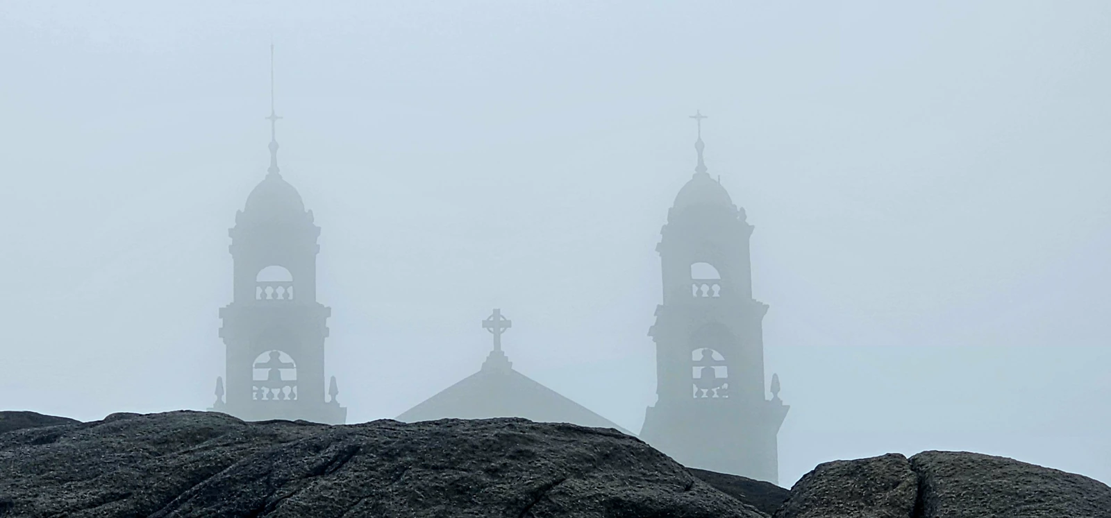 Towers in the mist